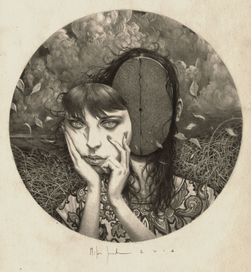 I Love To Try And Capture Dream Like Images In Pencil