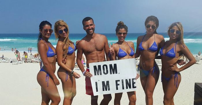 Guy Travels Around The World