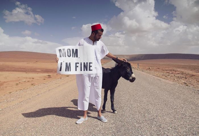 Guy Travels Around The World