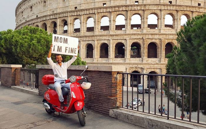 Guy Travels Around The World