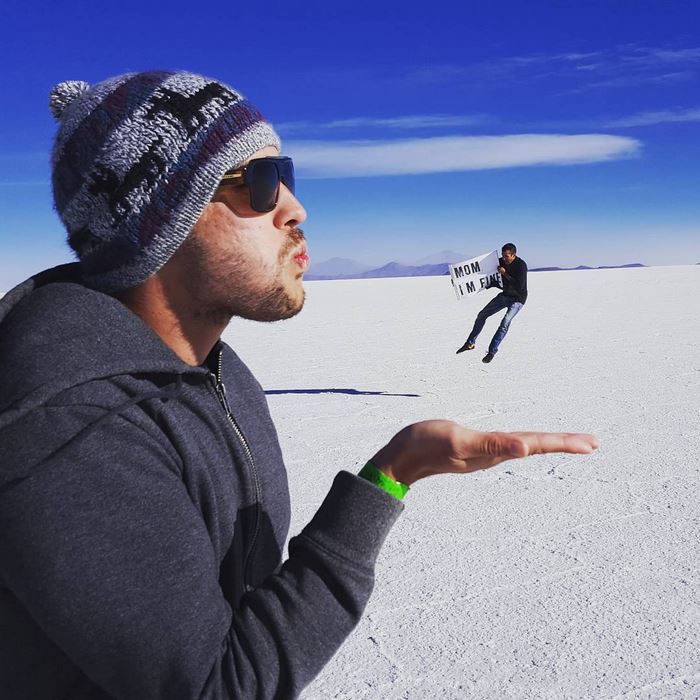 Guy Travels Around The World