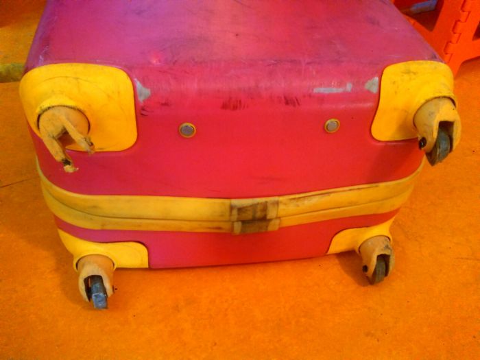 My Well- Traveled Suitcase