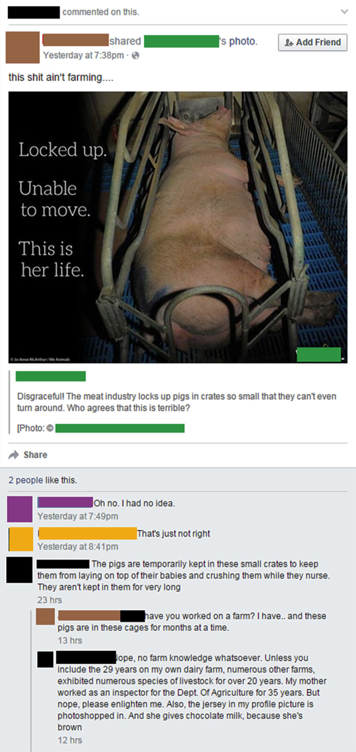 Farmer Asked If He's Ever Worked On A Farm