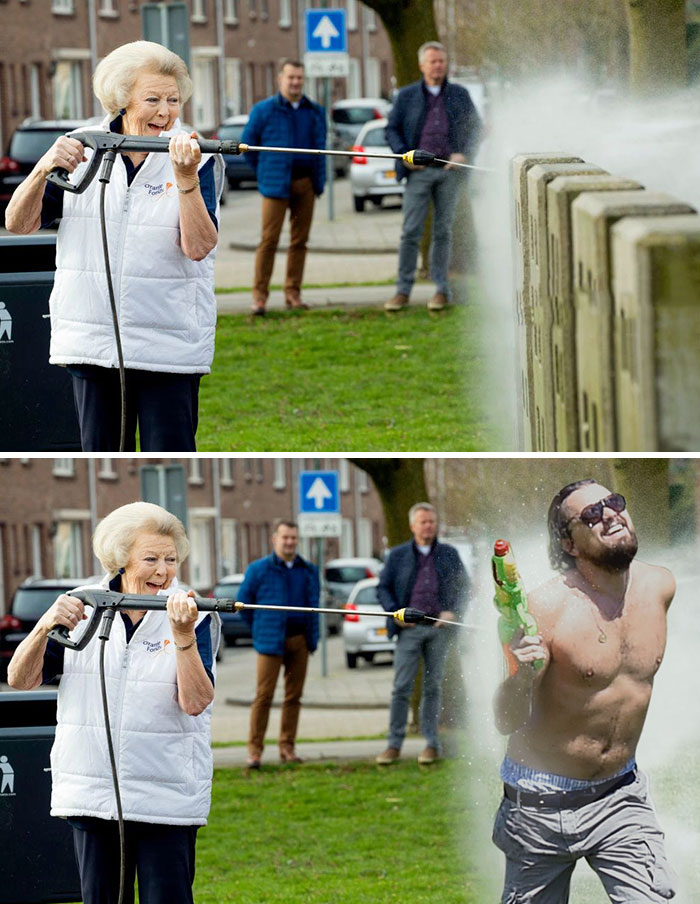 Happy Leonardo Dicaprio