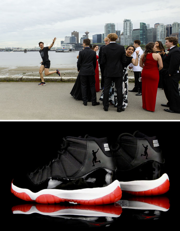 Justin Trudeau Waving To Prom-Goers