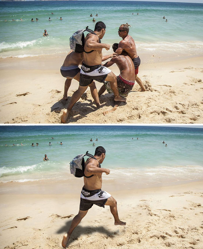 Accidentally Presses Attack While Walking