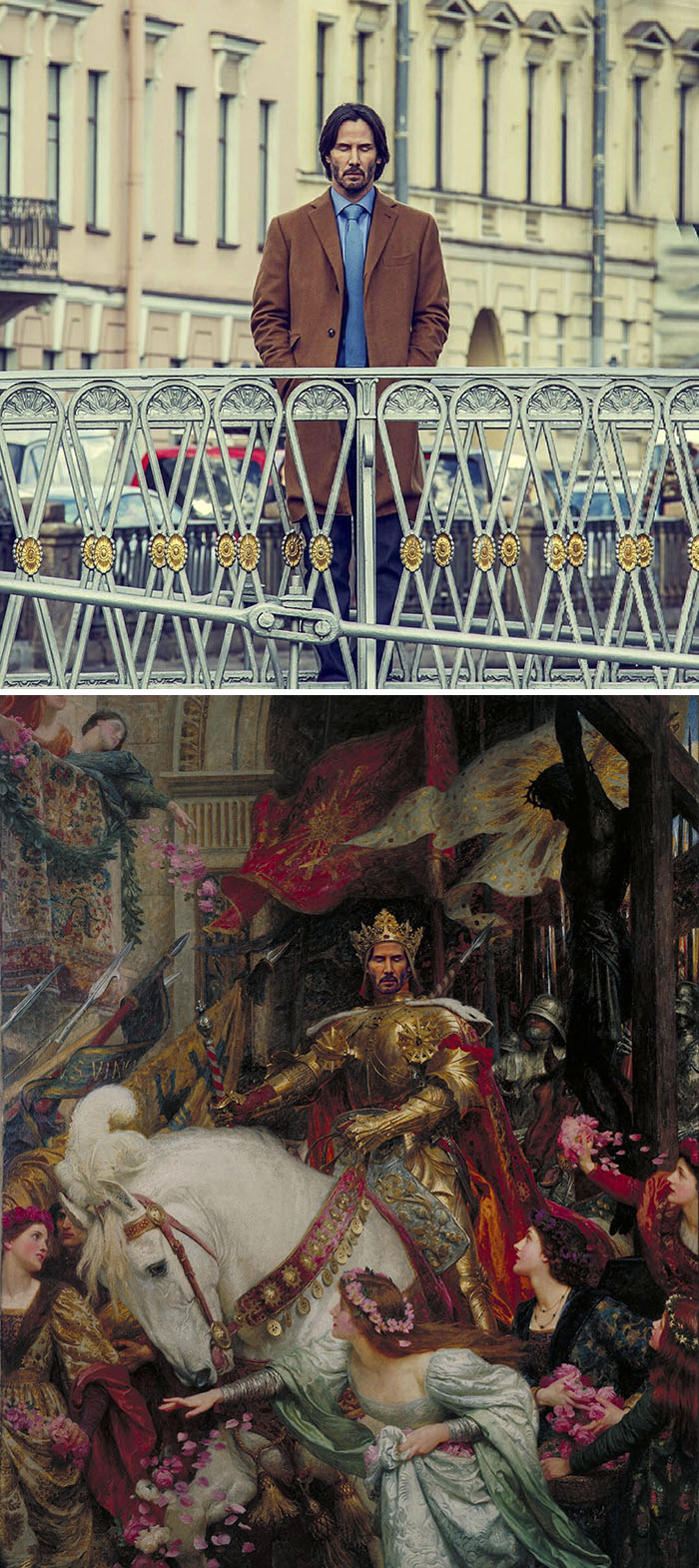 Keanu Reeves In Russia