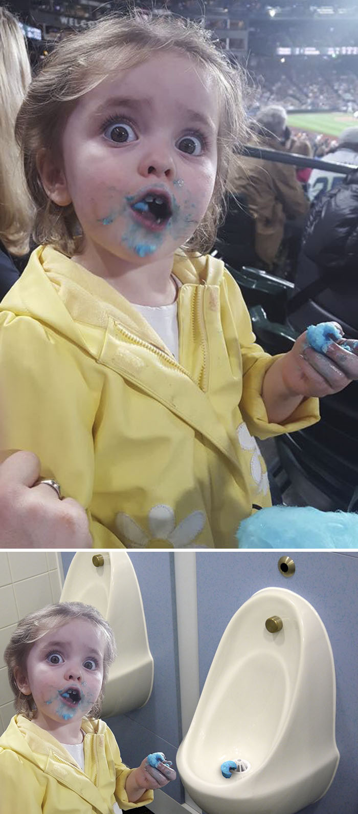 Blue Cotton Candy Sugar High Girl