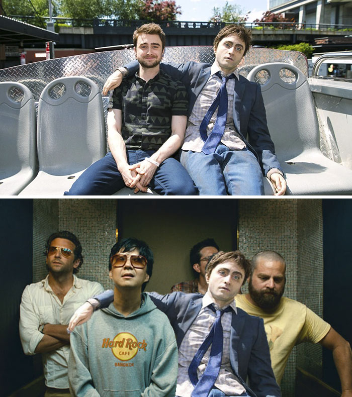 Daniel Radcliffe Hanging Out With His Deceased Self