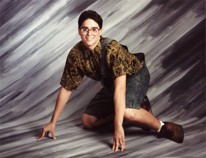 My Boy Greg's 1992 Year Book Photo