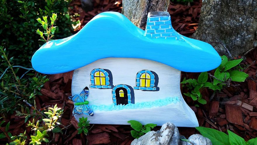 I Make Wooden Houses That You Can Hang On Your Wall