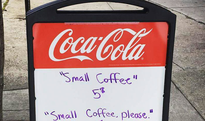 Owner Tired Of Rude Customers Puts Up Genius Bar Sign To Teach Them A Lesson, And It Works Instantly