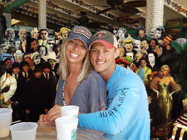 Sgt Pepper Engaged Couple