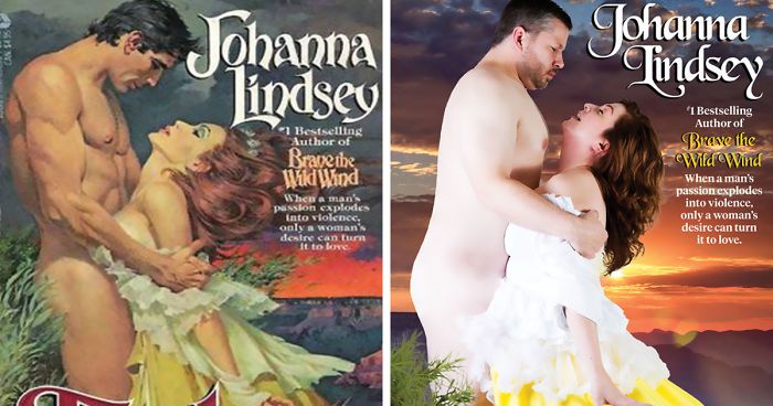Regular People Recreate 10 Corny Romance Novel Covers And It’s Hilarious