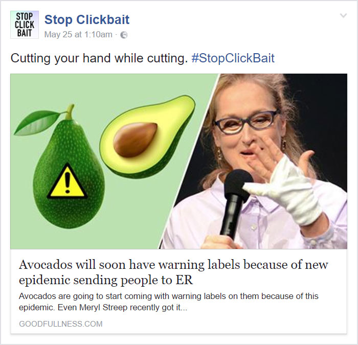 Stop Clickbait