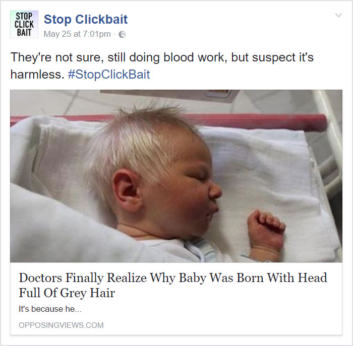Stop Clickbait