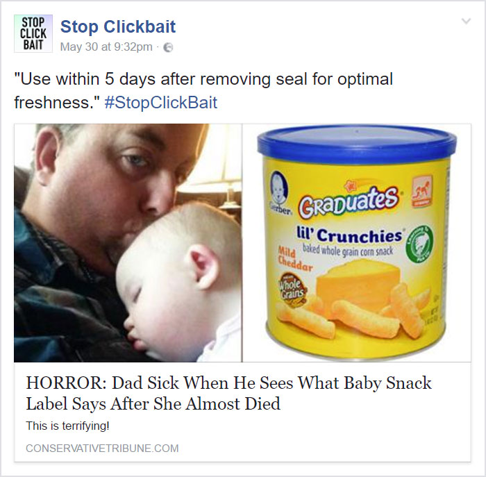 Stop Clickbait