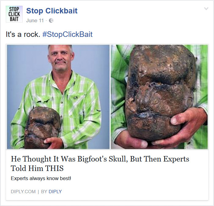 Stop Clickbait