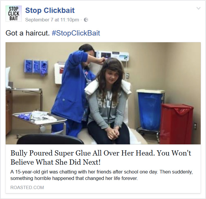 Stop Clickbait
