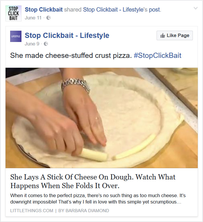 Stop Clickbait