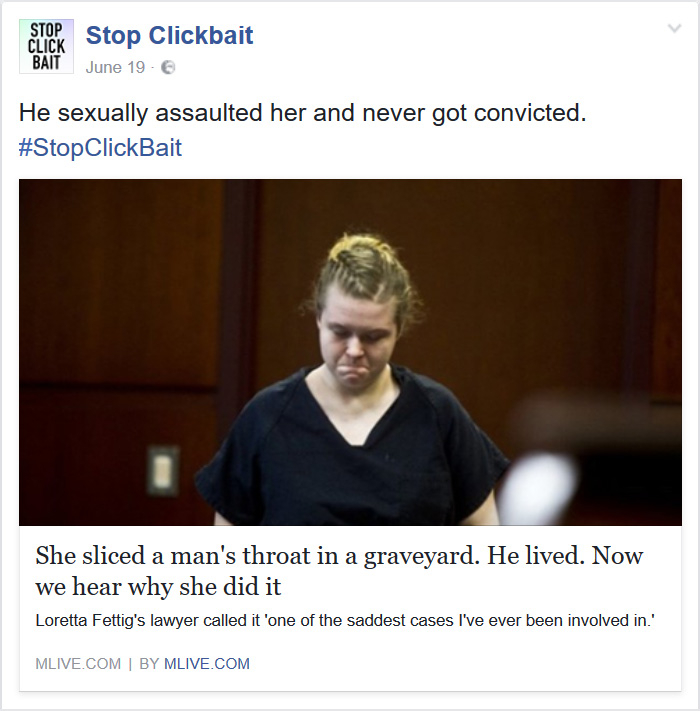Stop Clickbait