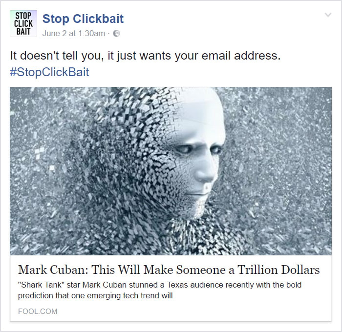 Stop Clickbait