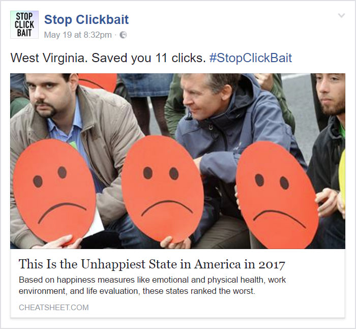 Stop Clickbait
