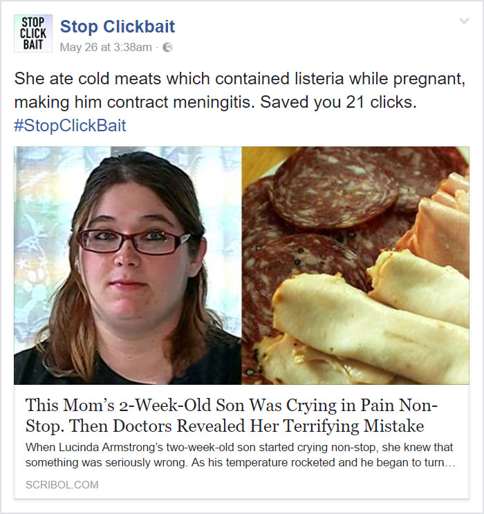 Stop Clickbait