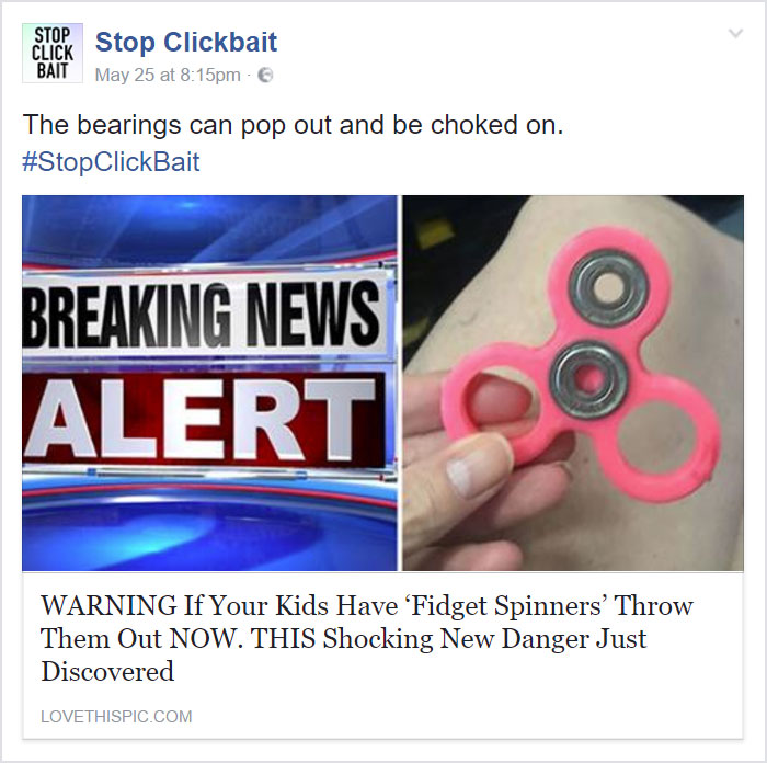 Stop Clickbait