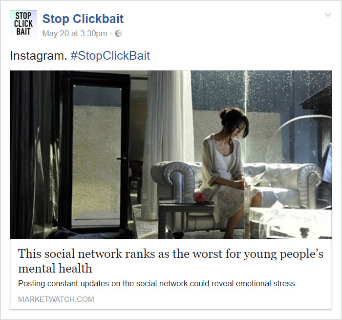 Stop Clickbait
