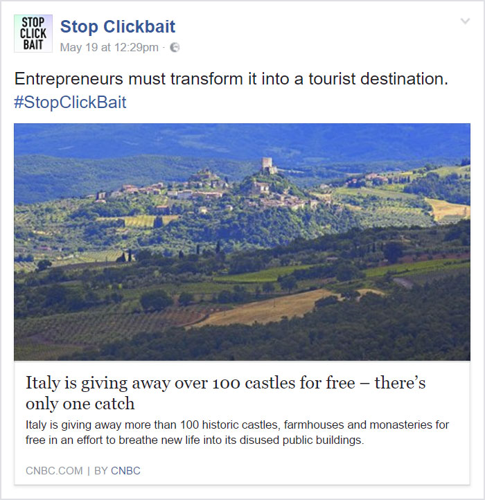 Stop Clickbait