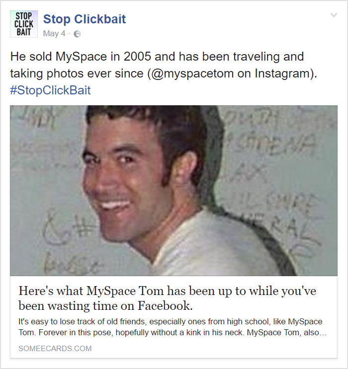 Stop Clickbait