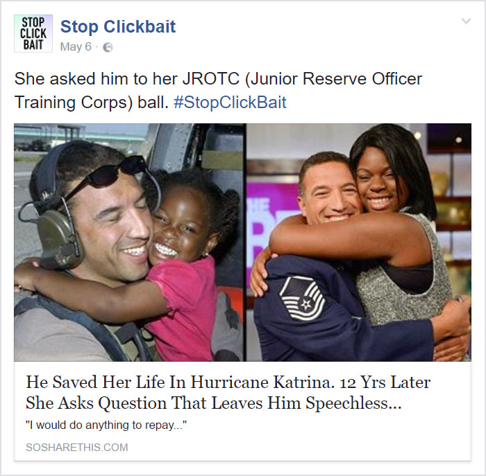 Stop Clickbait