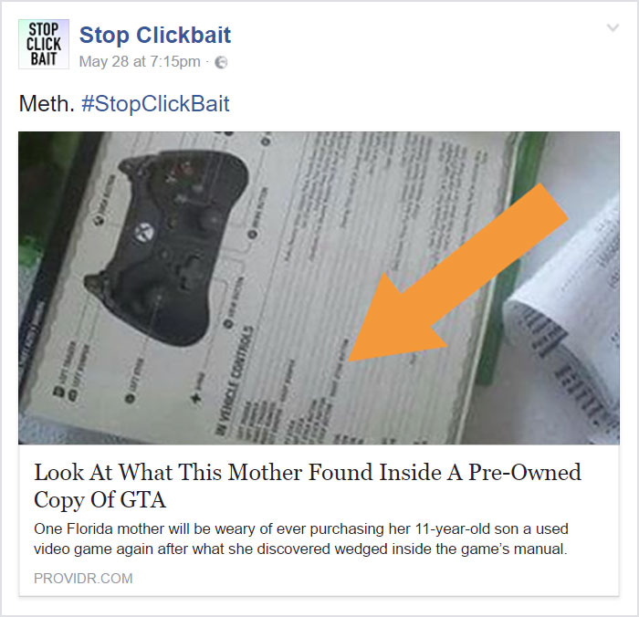 Stop Clickbait