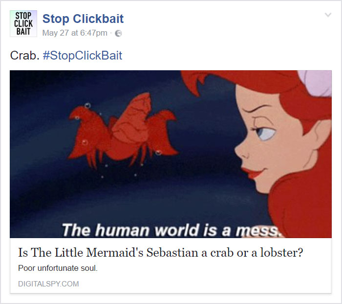 Stop Clickbait