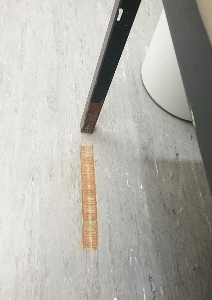 The Bench In My Laundrette Has Slowly Shuffled To The Right Over The Years