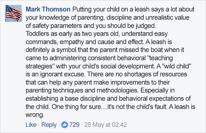 Dad's Explanation Why He Puts His Toddler On A Leash Goes Viral, And He Has A Point Dad's Explanation Why He Puts His Toddler On A Leash Goes Viral, And He Has A Point