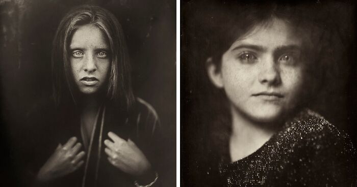 Photographer Uses 166-Year-Old Technique To Shoot Kids, And The Result Is Haunting