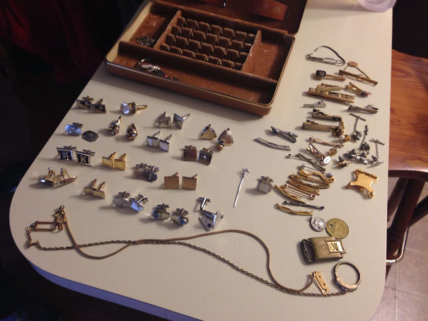 My Father Hit The Jackpot At A Garage Sale This Morning. He Bought All Of This For $5