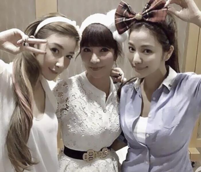 Three women posing together, showcasing age-defying youthful appearance. Three women posing together, showcasing age-defying youthful appearance.