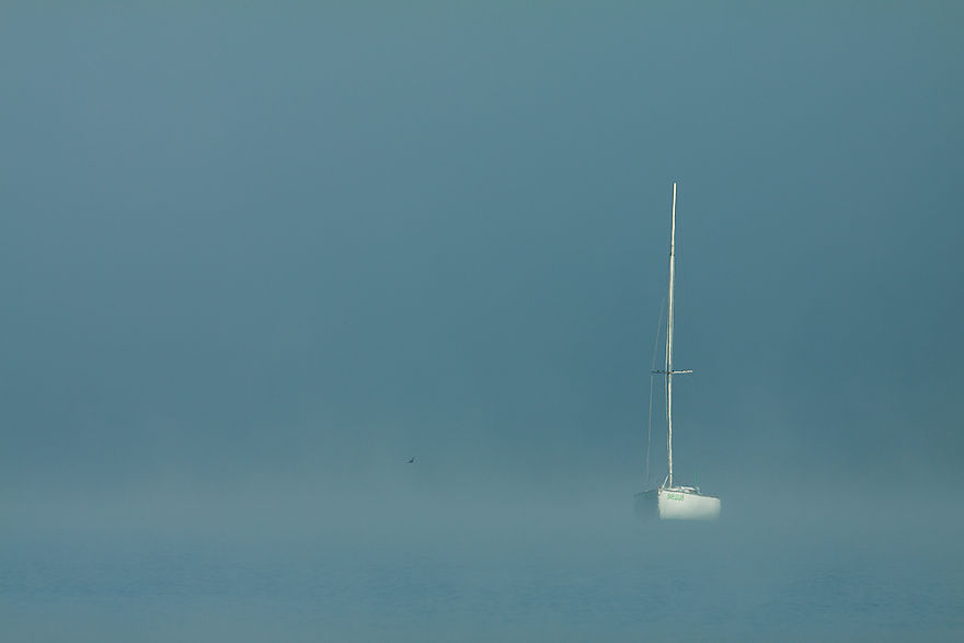 Solina Lake In The Bieszczady Mountains