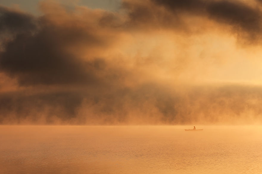 Zywiec Lake In The The Zywiec Beskids