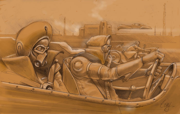 Couple Of My Hand Drawings From My 20 Years Collection.