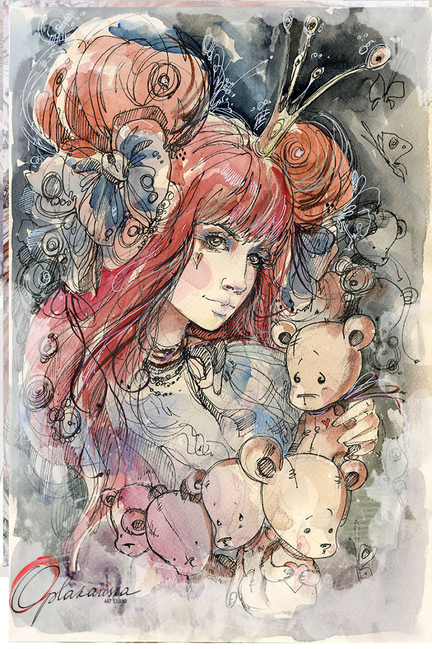 I Create My Own Fairy Tales On Paper