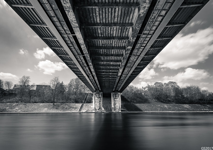 Under The Bridge: I Photographed 14 Bridges In Lithuania's Capital Vilnius From Below Under The Bridge: I Photographed 14 Bridges In Lithuania's Capital Vilnius From Below