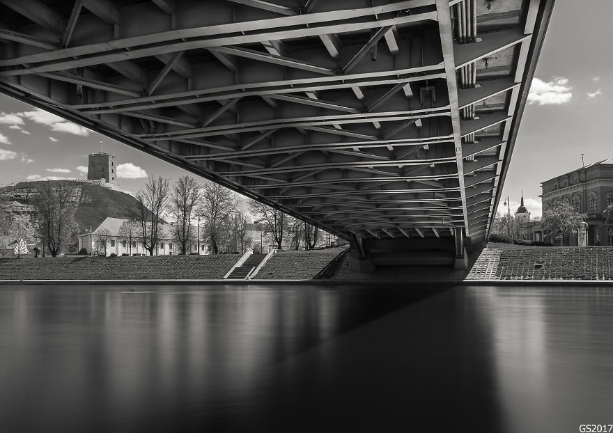 Under The Bridge: I Photographed 14 Bridges In Lithuania's Capital Vilnius From Below