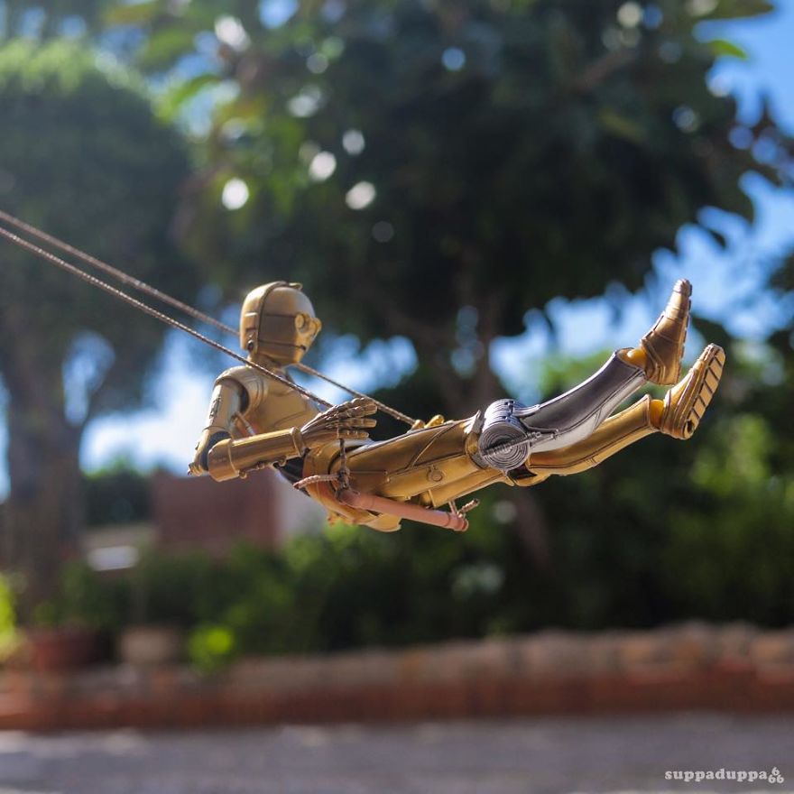 I Brought My C-3po Action Figure To Life I Brought My C-3po Action Figure To Life