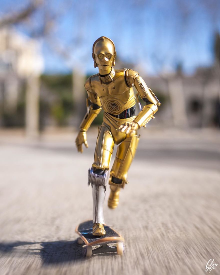 I Brought My C-3po Action Figure To Life I Brought My C-3po Action Figure To Life
