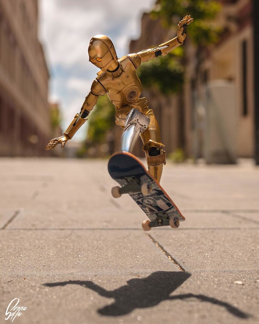 I Brought My C-3po Action Figure To Life I Brought My C-3po Action Figure To Life