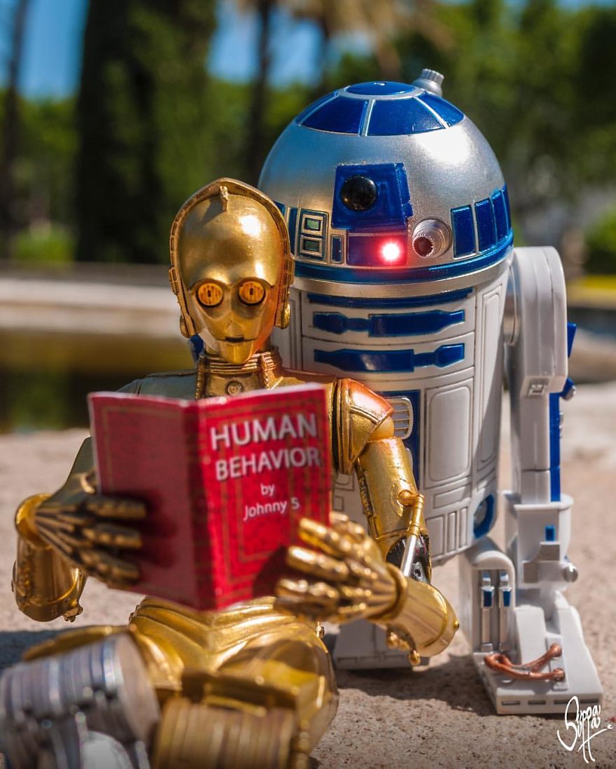 I Brought My C-3po Action Figure To Life I Brought My C-3po Action Figure To Life